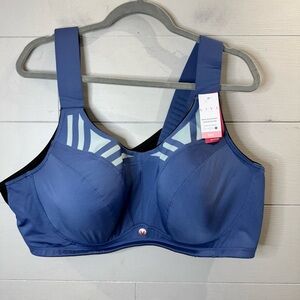 LIVI NWT Women's Blue Full Coverage Bra Size 50C